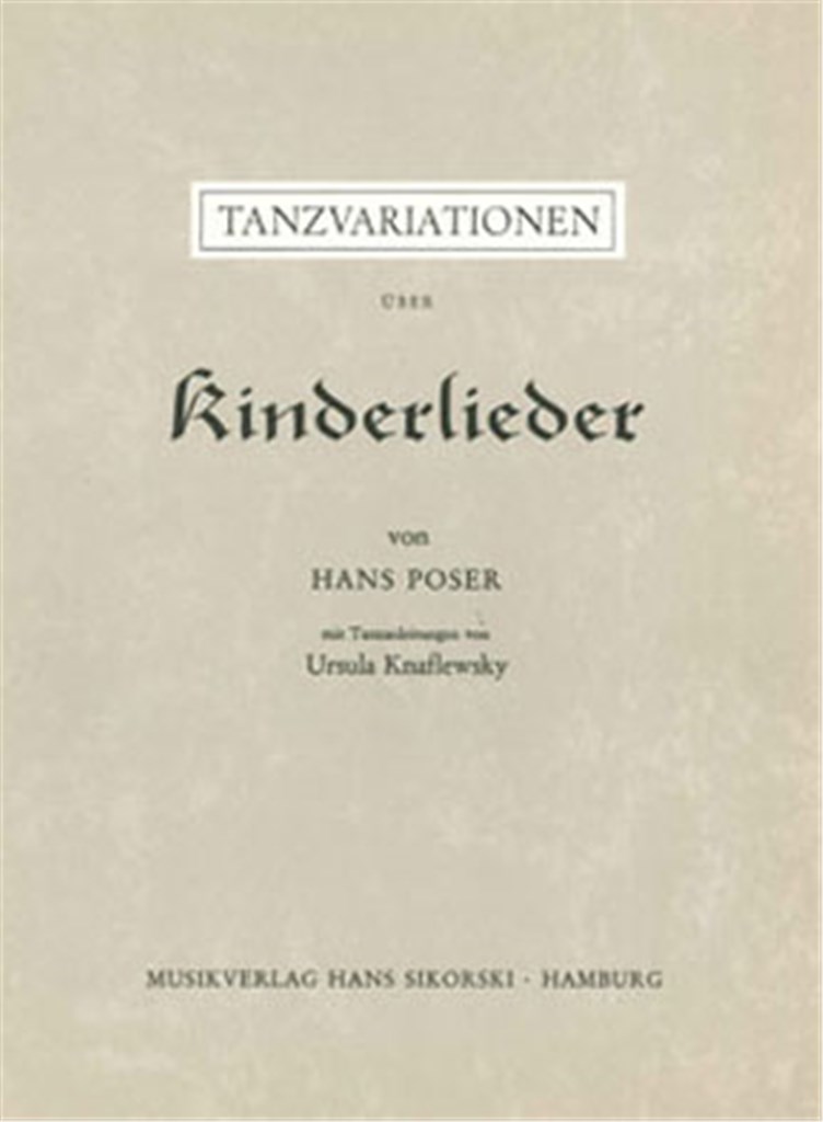 Tanzvariationen über Kinderlieder